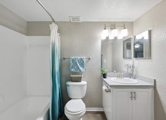 Bathroom with Modern Finishes