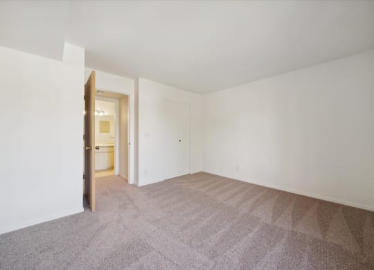 Bedroom with Plush Carpeting