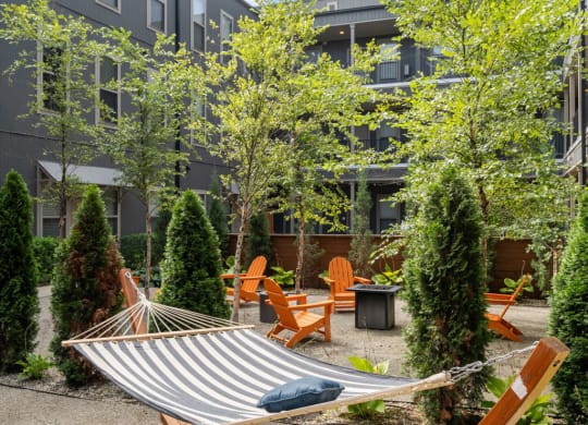Courtyard with Hammock