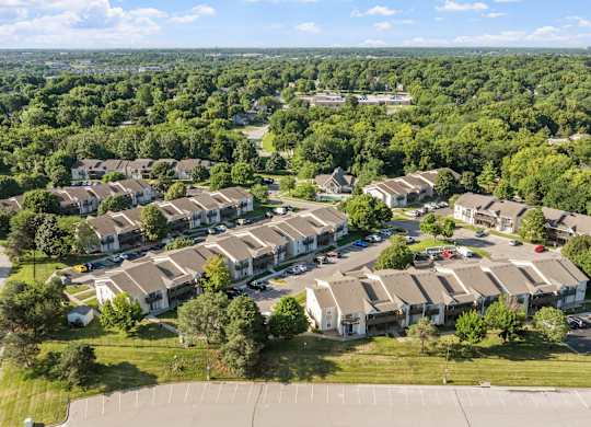 Aerial View of Park at Olathe Station