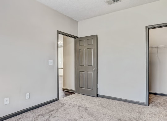 Bedroom Featuring Tall Ceilings