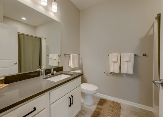 Bathroom with Modern Finishes