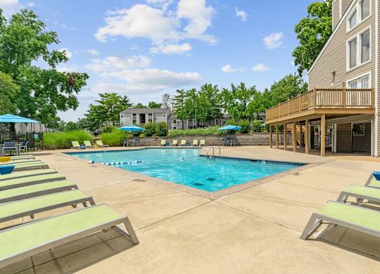 Outdoor Pool with Sundeck
