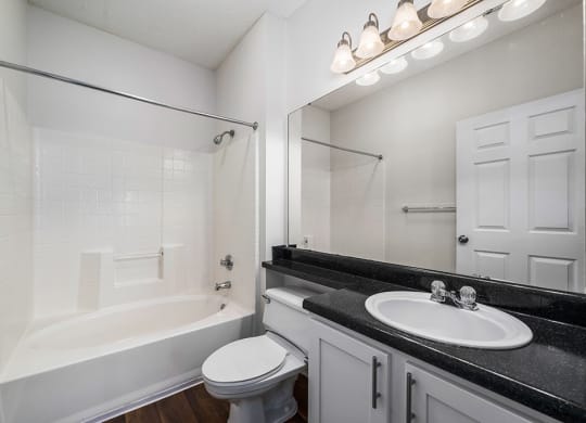 Bathroom with Modern Finishes
