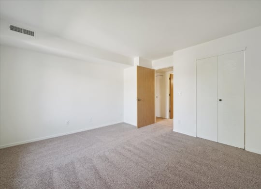 Bedroom with Plush Carpeting