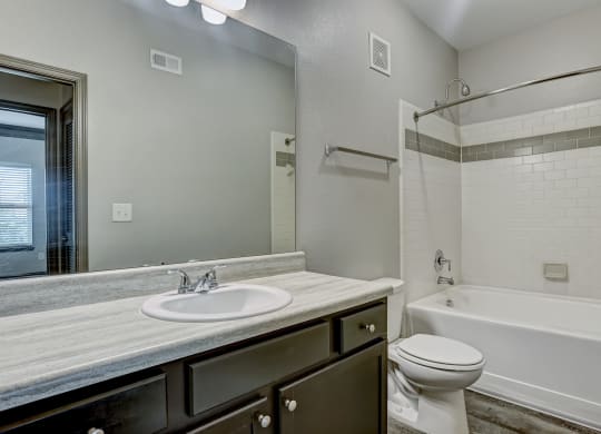 Bathroom With Large Vanity