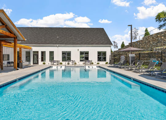 Outdoor Pool with Sundeck