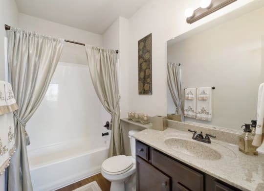 Bathroom with Modern Finishes