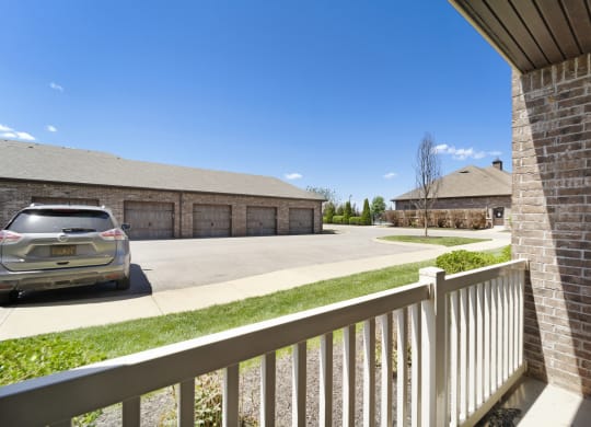 Patio with Railing