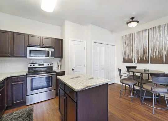 Kitchen with Separate Dining Area