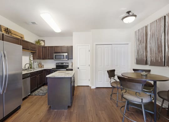 Kitchen with Separate Dining Area