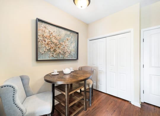 Separate Dining Area with Overhead lighting