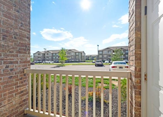 Patio with Railing