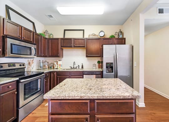Kitchen Island With Granite Countertops