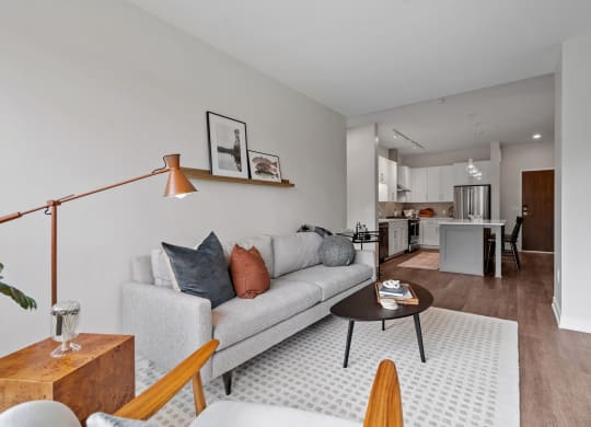 Open-Concept Living Area