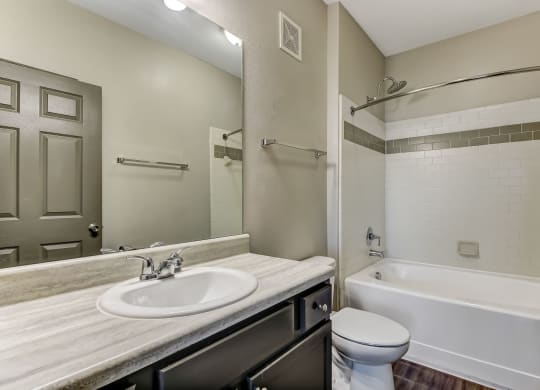 Bathroom with Modern Finishes
