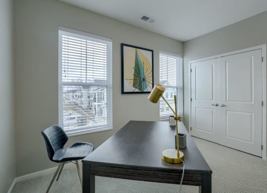 Bedroom with Office Space