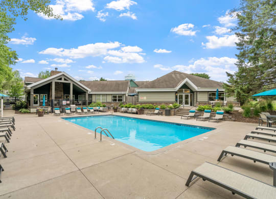 Outdoor Pool with Sundeck