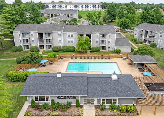 Aerial View of Pool