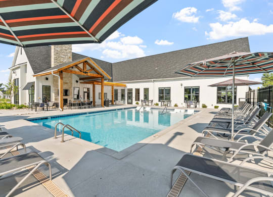 Outdoor Pool with Sundeck