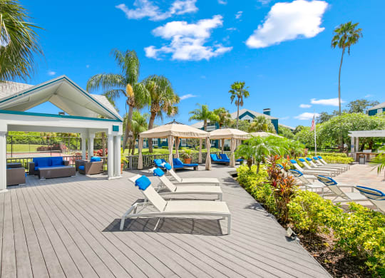 Sun Lounger Chairs At The Sundeck
