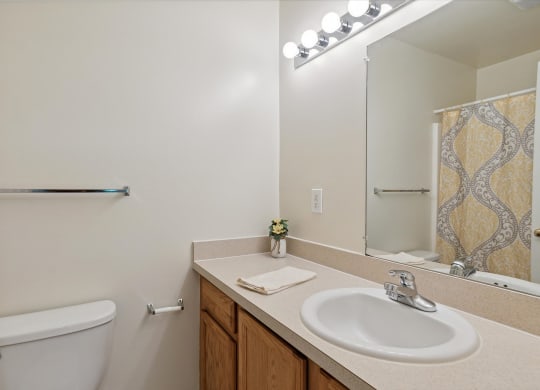 Bathroom with Modern Finishes