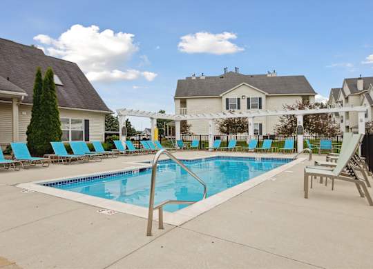 Outdoor Pool with Sundeck