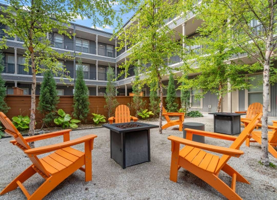Courtyard with Firepit
