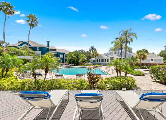Multi-Level Pool Sundeck