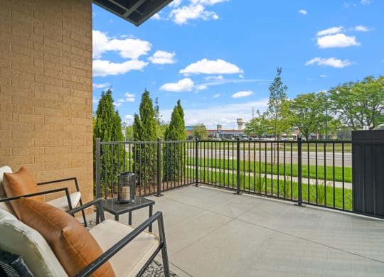 Spacious Patio Area