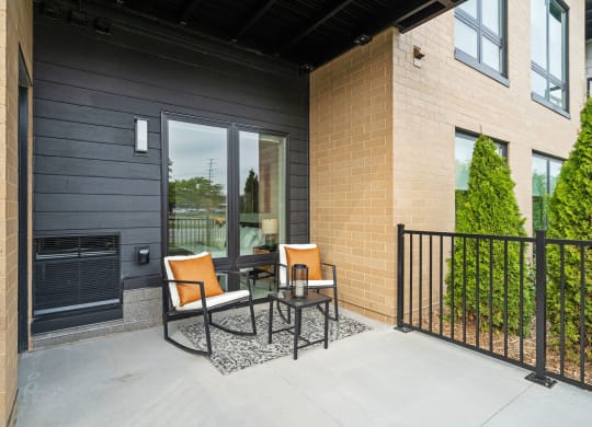 Outdoor Patio Off The Living Room