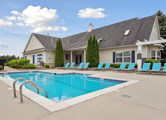 Outdoor Pool with Sundeck