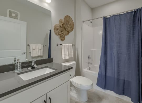 Bathroom with Modern Finishes
