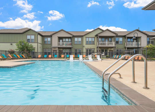 Resort-Style Pool With Sundeck