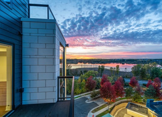 Balcony with Wooded Views