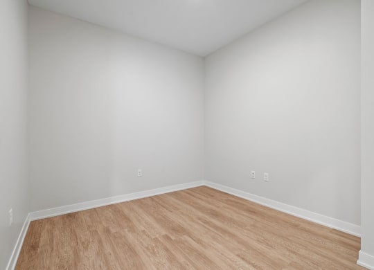 Den with Hardwood Flooring
