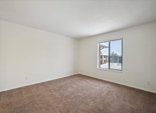Bedroom with Large Window