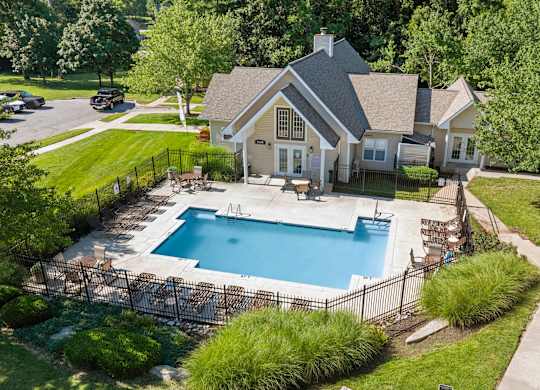 Aerial View of Pool