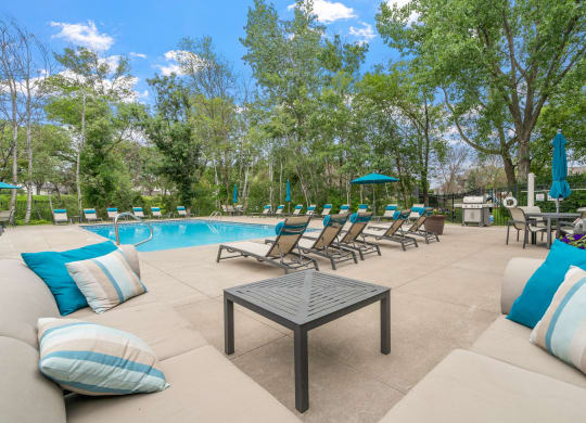 Outdoor Pool with Sundeck