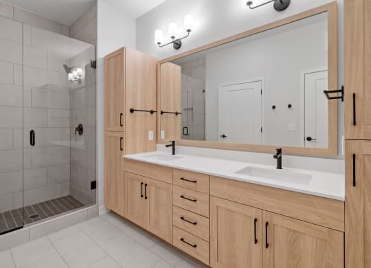 Bathroom with Abundant Storage Space