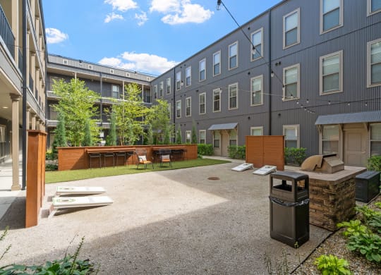 Courtyard with Games