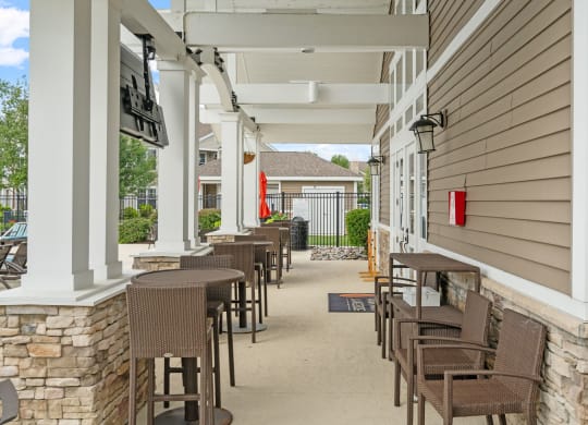 Outdoor Patio near pool