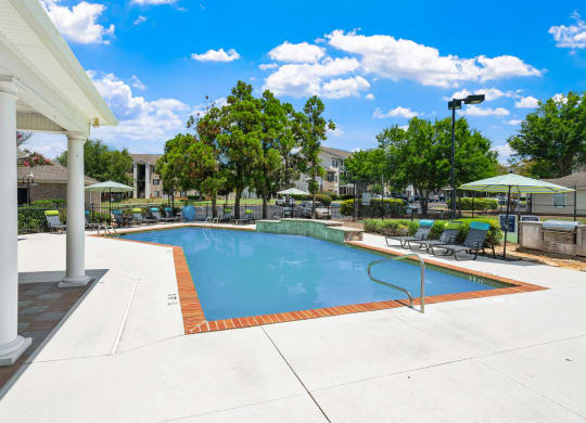 Outdoor Pool with Sundeck