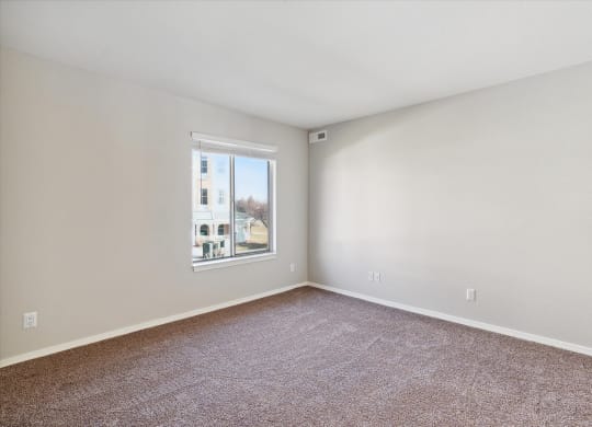 Bedroom with Plush Carpeting