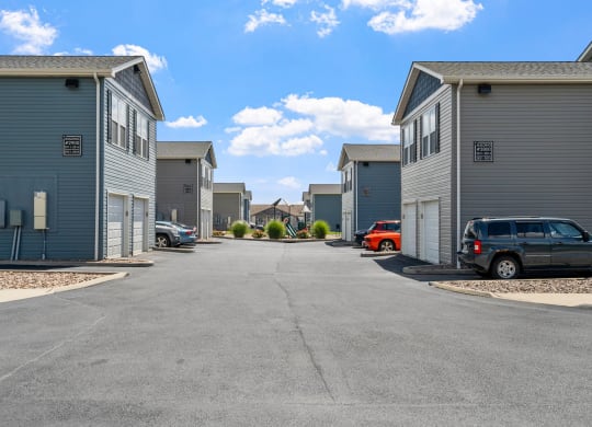 Driveway through The Avery