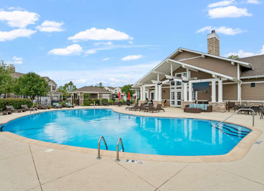 Outdoor Pool with Sundeck