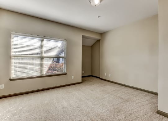 Spacious Bedroom with Plush Carpeting