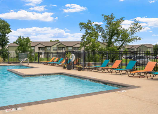 Outdoor Pool with Sundeck