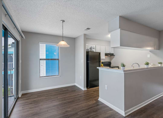 Separate Dining Area with Overhead lighting