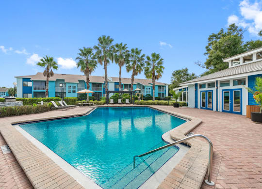 Outdoor Pool with Sundeck